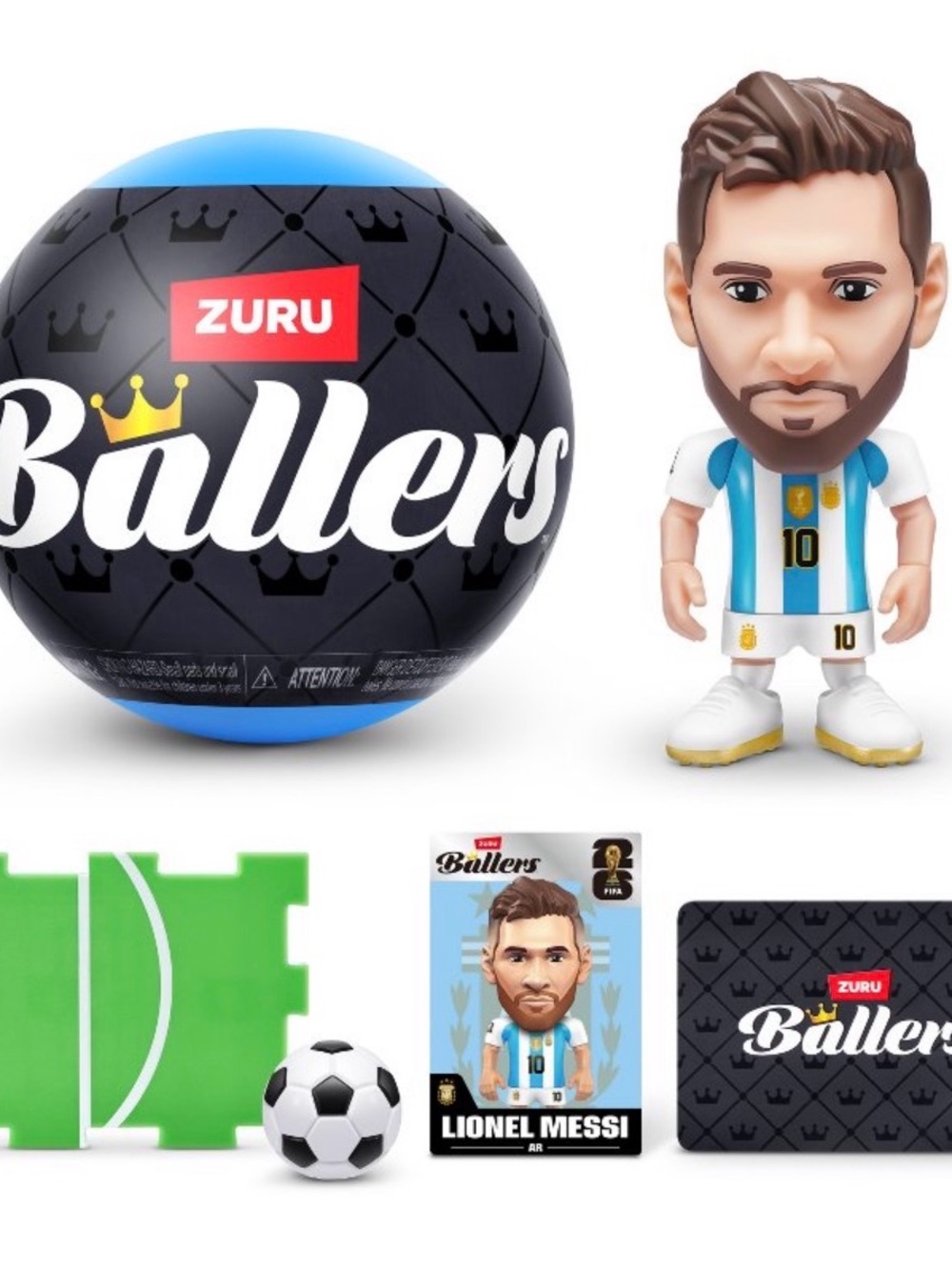 FIFA WORLD CUP 2026™ Ballers Series 1 by ZURU PVC Mini Figure Sports Toy, NEW
